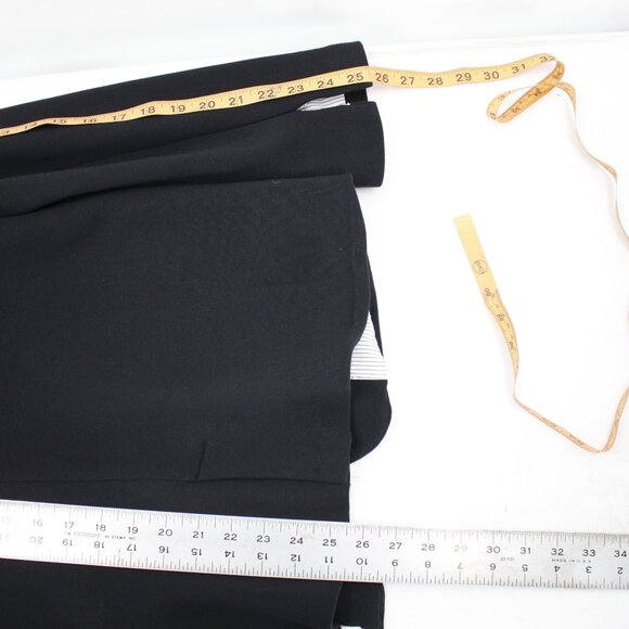 NWT Gibson Blazer Women's large Notch Collar One Button Black Cotton Blend work - Picture 5 of 12